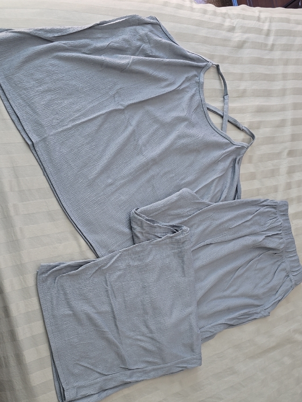 Sleep By Cacique Tank And Wide Leg Pants 26/28L